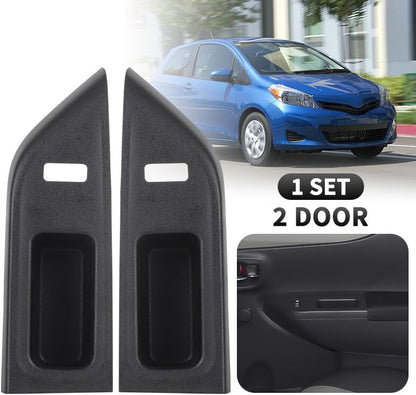 ya 5 8.10 Front Lock Switch Panel Bezel Cover Left/Right for Toyota Yaris 2012-2014 2-Door