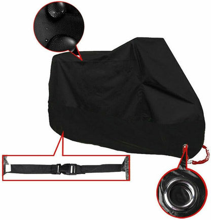 ya 4 8.8 M Motorcycle rain Cover Waterproof Suitable for Primavera Vespa 50 125 150 200 * 90 * 100 cm