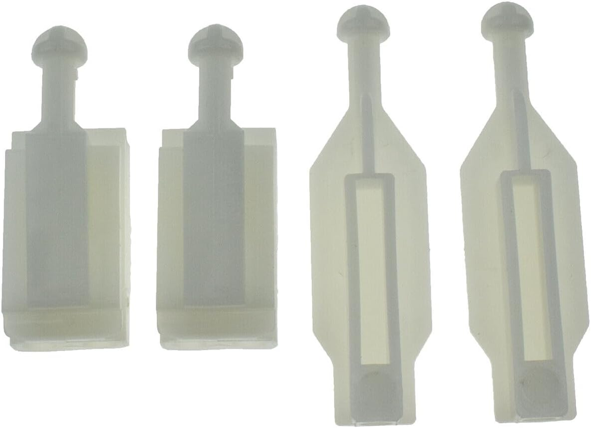 ya 4 8.10 4-Pack Headlight Adjuster Repair Kit for BMW E39 5 Series 2000-2003 612002792