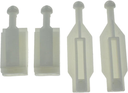 ya 4 8.10 4-Pack Headlight Adjuster Repair Kit for BMW E39 5 Series 2000-2003 612002792