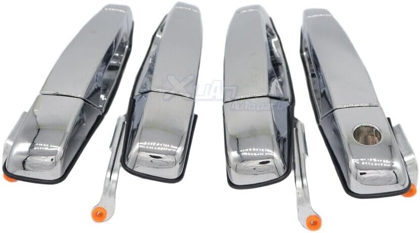 ya 10 9.16 baidi for 07-13 for Chevrolet Tahoe for GMC Yukon Sierra Denali Front and Rear 4X Chrome Door Handles -