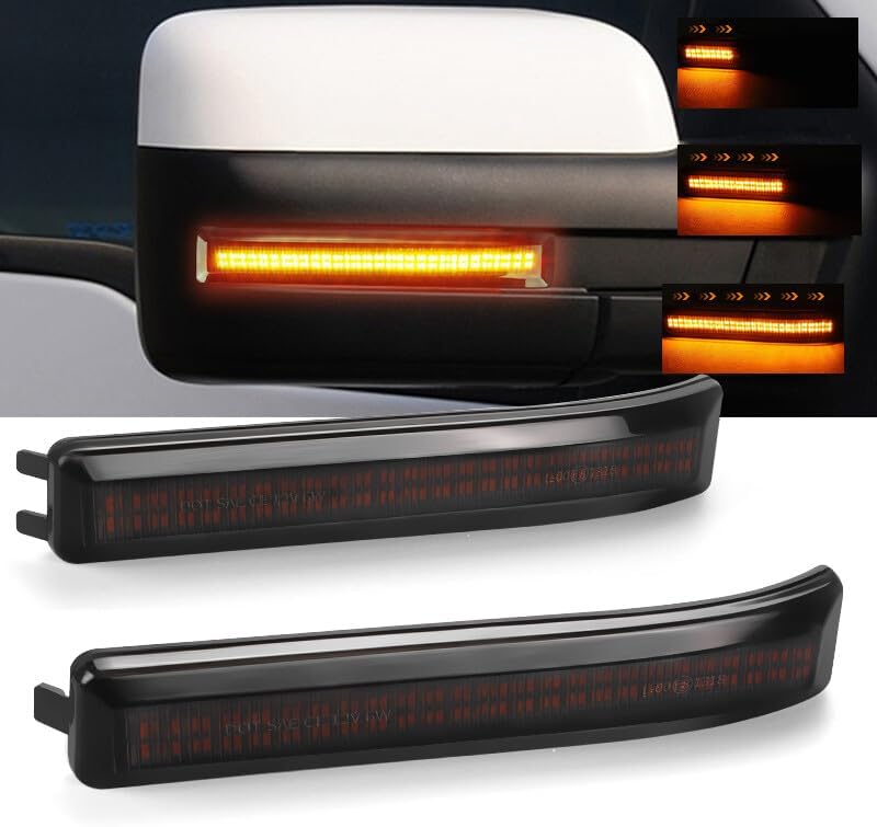 ya 11 9.14 baidi2x LED Side Mirror Turn Signal Light for Ford F-150 F150 Raptor 09-14 Sequential