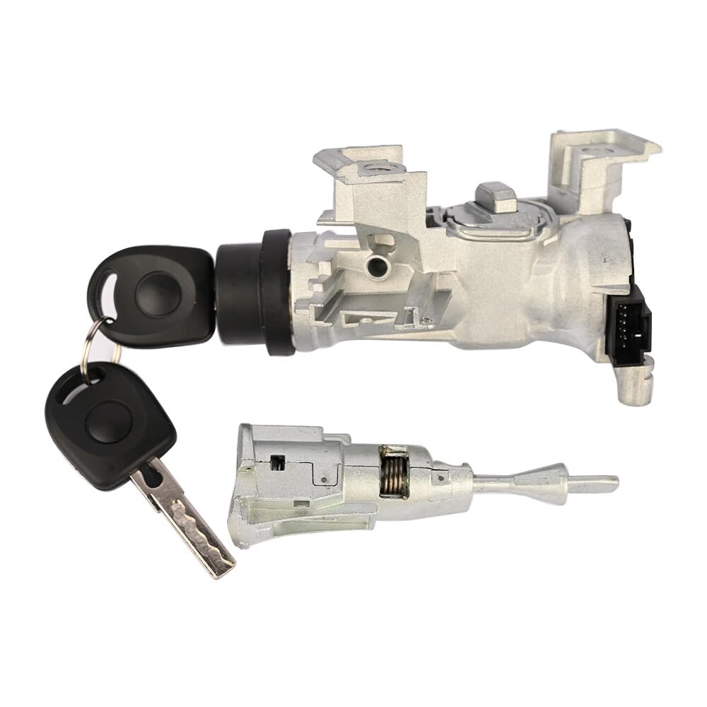 ya 4 8.8 for VW for Jetta 2011-2018 KEYED Alike W/Chips Ignition Switch Door Lock Cylinder