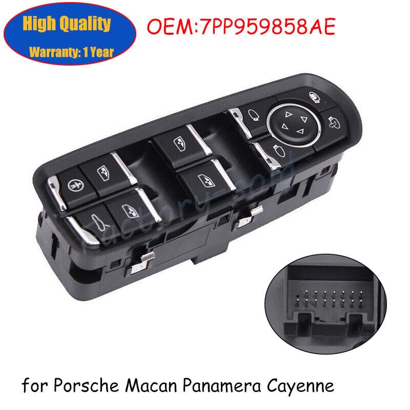 ya 4 8.8.2 The Power Master Window Switch is Suitable for The Porsche Macan Panamera Cayenne 7PP959858AE