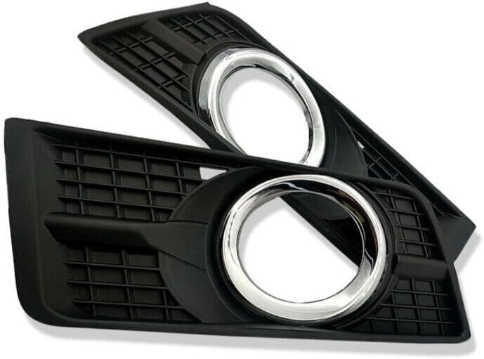 ya 2 8.15 A pair of front fog lamp protective covers with chrome border decoration suitable for 2010-2016 for Cadillac SRX