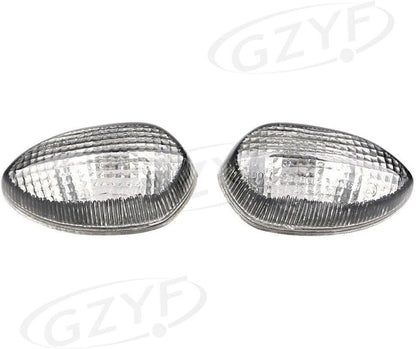 ya 2 8.15 Front Turn Signals Lens Light for Yamaha YZF R1 2002-2006 & YZF R6 2003-2005