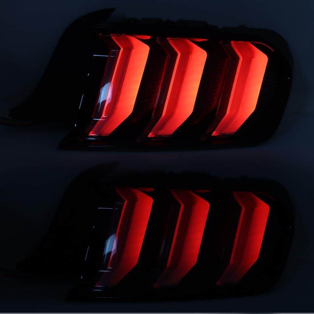 ya 10 9.16 zhengce Rear Passenger + Driver Side for 2015-2022 for Ford for Mustang LED Tail Li
