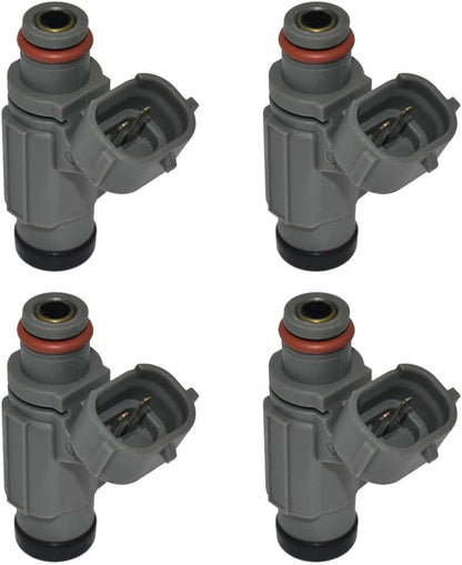 ya 2 8.15 4-Pack 15710-48G00-000 Fuel Injectors for 2006-2007 GSX-R600 / GSX-R750 15710-48G00