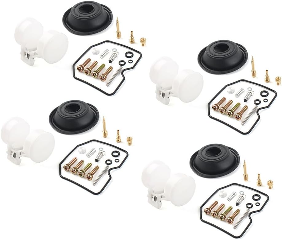 ya 13 9.15 baidi 4x Carburetor Repair Kit Diaphragm Float Fit for Kawasaki ZL900 A Eliminator 1985-86