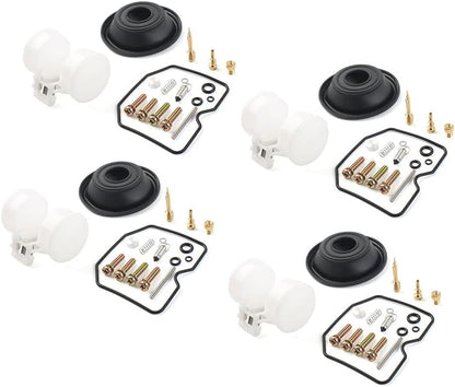 ya 13 9.15 baidi 4x Carburetor Repair Kit Diaphragm Float Fit for Kawasaki ZL900 A Eliminator 1985-86