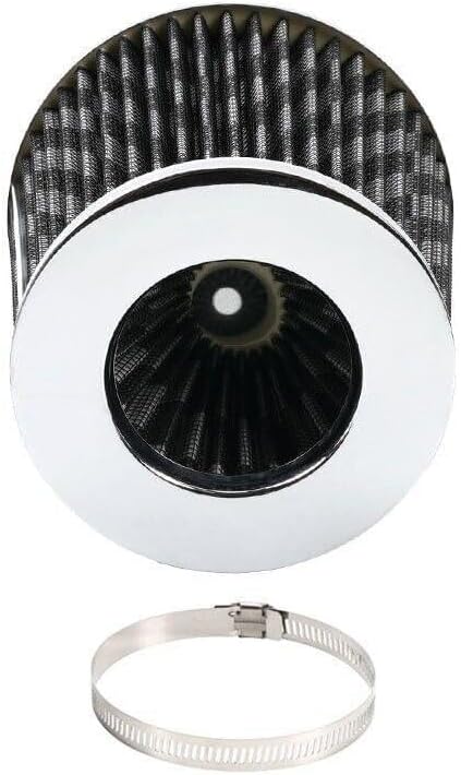 ya 13 9.15 baidi Carbon Fiber 3 High Flow Inlet Cold Air Intake Cone Replacement Dry Air Filter