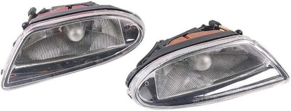 ya 10 9.16 zhengce 2Pcs R+L Front Fog Light Lamp Assembly for Mercedes W163 ML320 ML350 ML430