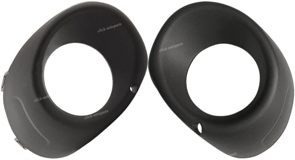 ya 9 10.24 For 2013-15 for Mitsubishi for Outlander Pair Front Bumper Grille Insert Fog Light Bezel