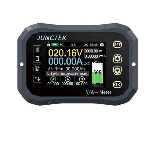 ya 16 10.20 baidi KG110F 0-120V 100A Battery Coulometer Battery Monitor Voltage Current Meter APP