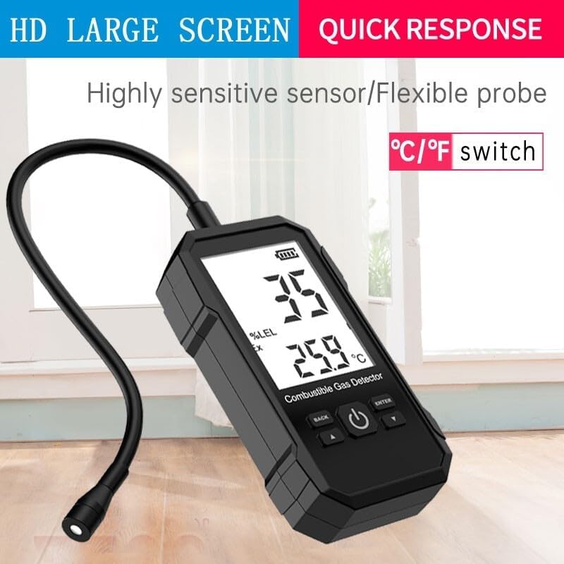 ya 16 10.20 baidi Handheld Combustible Gas Detector Gas Leak Detector for Natural Gas Coal Gas