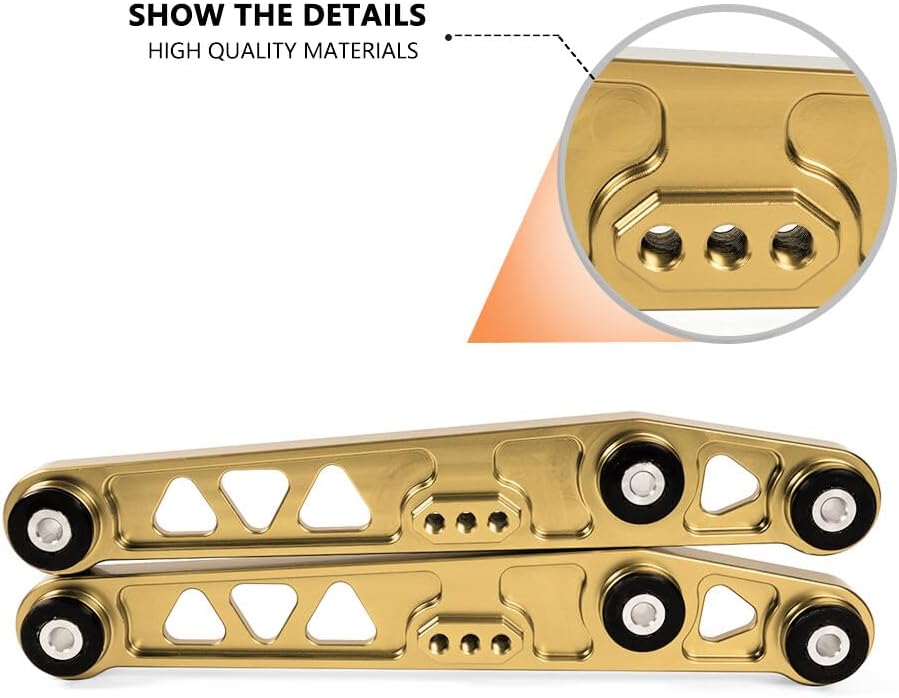 ya 13 9.15 baidi Control Arm Gold Rear Lower for Honda for Civic CRX 88-95 for Acura Integra 94-01