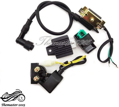 ya 6 8.24 baidi ATV Ignition Coil CDI Regulator Rectifier Relay For Taotao 50 70 90 110cc 125 cc