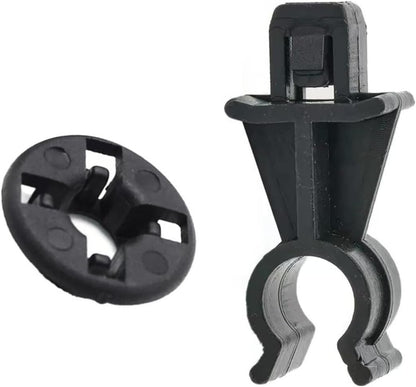 ya 4 8.8.2 Hood Support Rod Grommet + Clip for Nissan Qashqai Xterra 65722EB300 657732J000