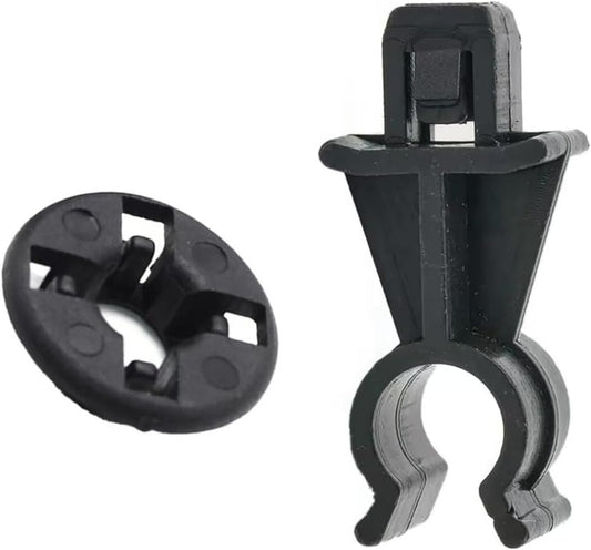 ya 4 8.8.2 Hood Support Rod Grommet + Clip for Nissan Qashqai Xterra 65722EB300 657732J000