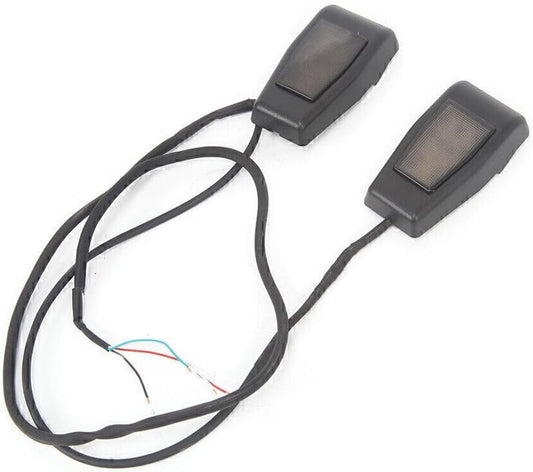 ya 4 8.10 for Jeep for Wrangler JK 2007-17 16 LED Light Tailgate Rear Window Glass Hinge Trim