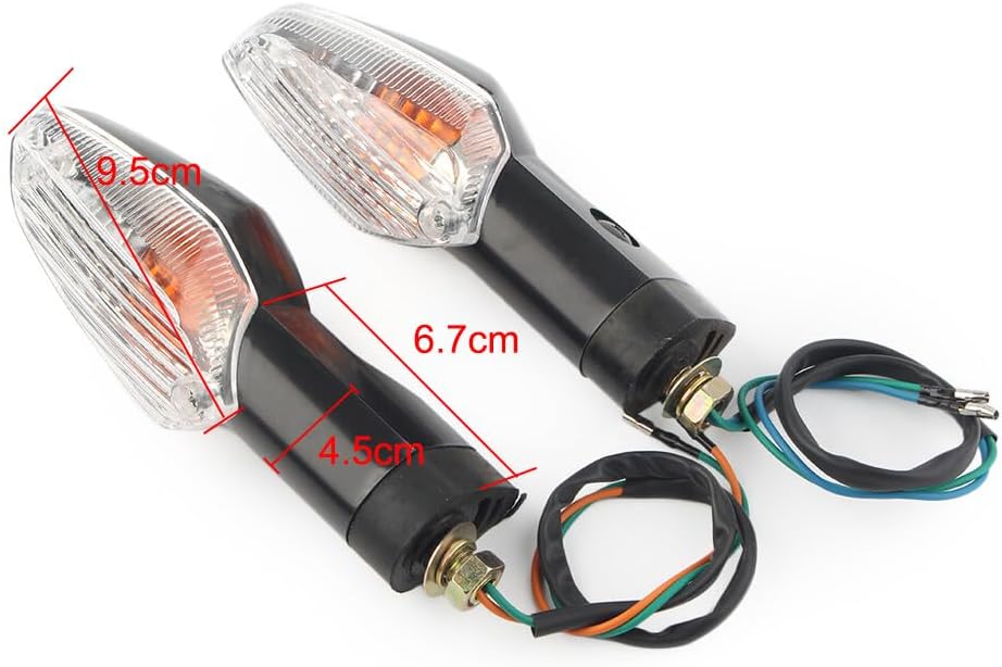 ya 11 9.14 zhengce 1Pair Turn Signal Indicator Light fits for Honda CBR250R 11-15 CBR300R CB30