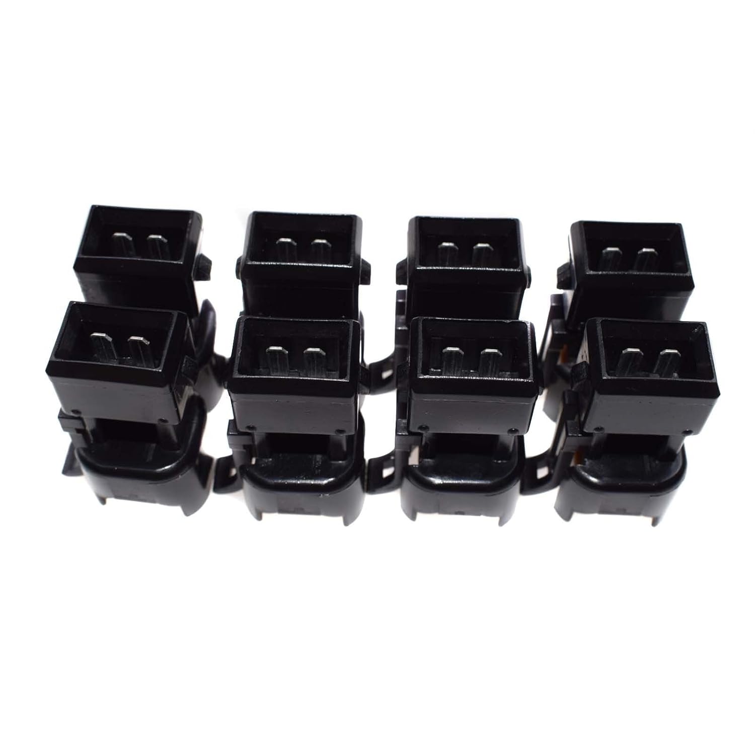 ya 4 8.8 8-Piece EV6 and EV14 Female to EV1 Male Fuel Injector Connector Adapter Plug