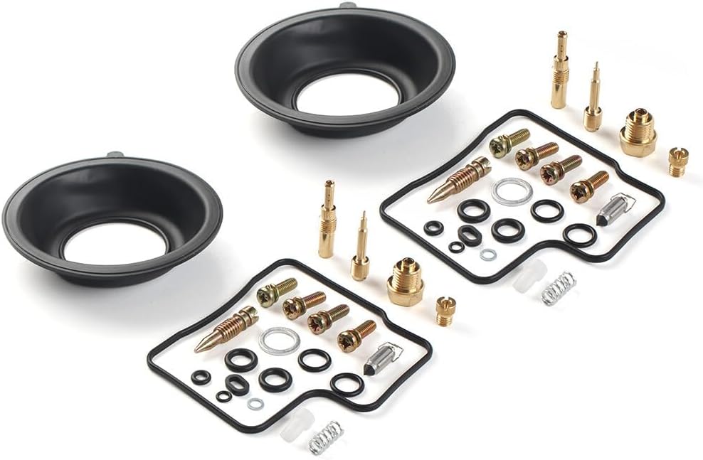 ya 13 9.15 baidi 2x Carburetor Repair Rebuild Diaphragm Kit for Honda VT1100C VT1100 C 1997-2005