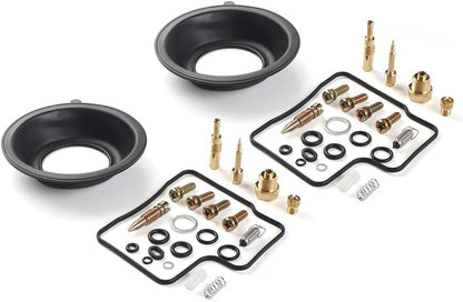ya 13 9.15 baidi 2x Carburetor Repair Rebuild Diaphragm Kit for Honda VT1100C VT1100 C 1997-2005