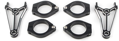 ya 6 8.14 for Harley for Suzuki for Kawasaki Universal 39mm Headlight Mount Bracket Fork