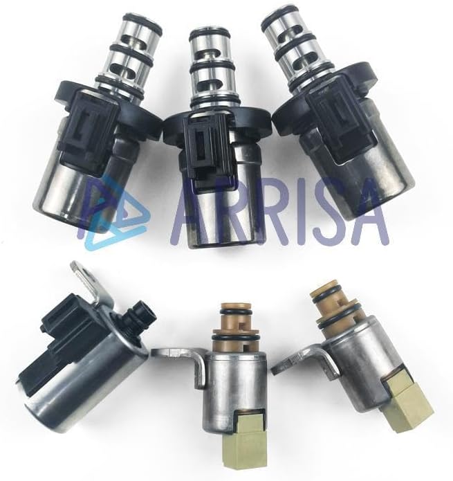 ya 10 9.16 baidi 6-Piece Transmission Solenoid Valve Kit for 2002-2012 for Mazda 3 5 6 CX-7 FNR5 4F27E-