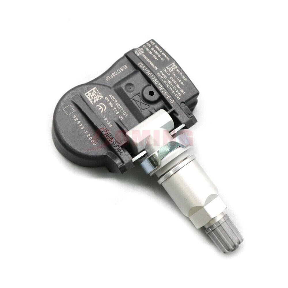 ya 4 8.8 4 Pack 52933-F2000 TPMS Sensor Tire Pressure Sensor for Hyundai for Elantra Kona