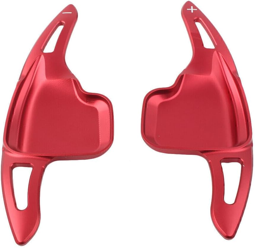 ya 5 8.24 baidi 2X Steering Wheel Shift Paddle Extension Shifter for BMW 2 3 4 5 6 7 Series Red