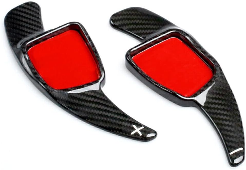 ya 5 8.24 baidi 2X Carbon Fiber Steering Wheel Shift Paddle Fit for Audi A3/4/5 S3/4 Q2/5/7 TT DSG