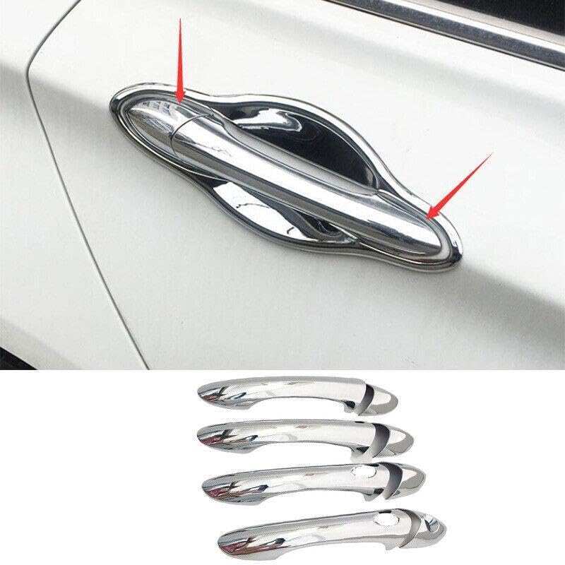ya 2 8.15 Fits for Hyundai Sonata 2011-2014 Style Chrome Car Door Handle Cover Trim 