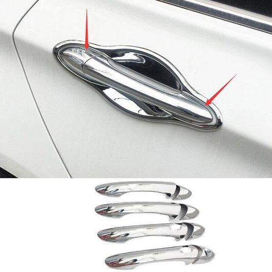 ya 2 8.15 Fits for Hyundai Sonata 2011-2014 Style Chrome Car Door Handle Cover Trim 