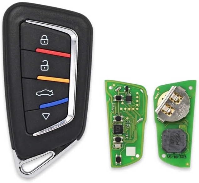 ya 4 8.8 Universal for Smart Remote Key Knife 4 Buttons XSKF30EN for VVDI MAX Tool HK