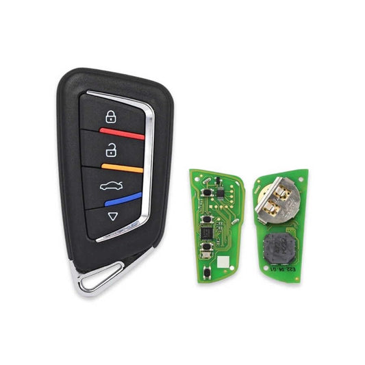 ya 14 9.20 zhengce Universal for Smart Remote Key Knife 4 Buttons XSKF30EN for VVDI MAX Tool H-1