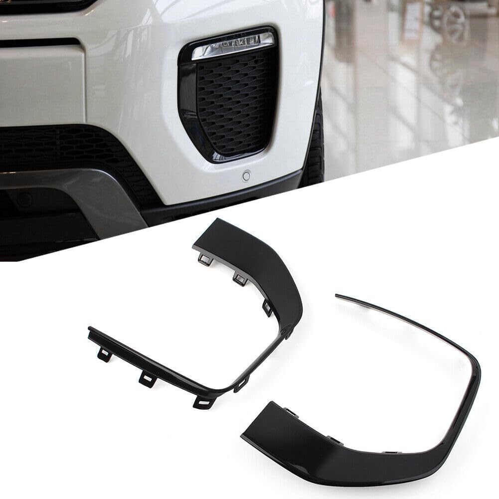 ya 10 9.16 zhengce Front Fog Light Lamp Surround Trim Fit for Land Rover for Range Rover Evoqu