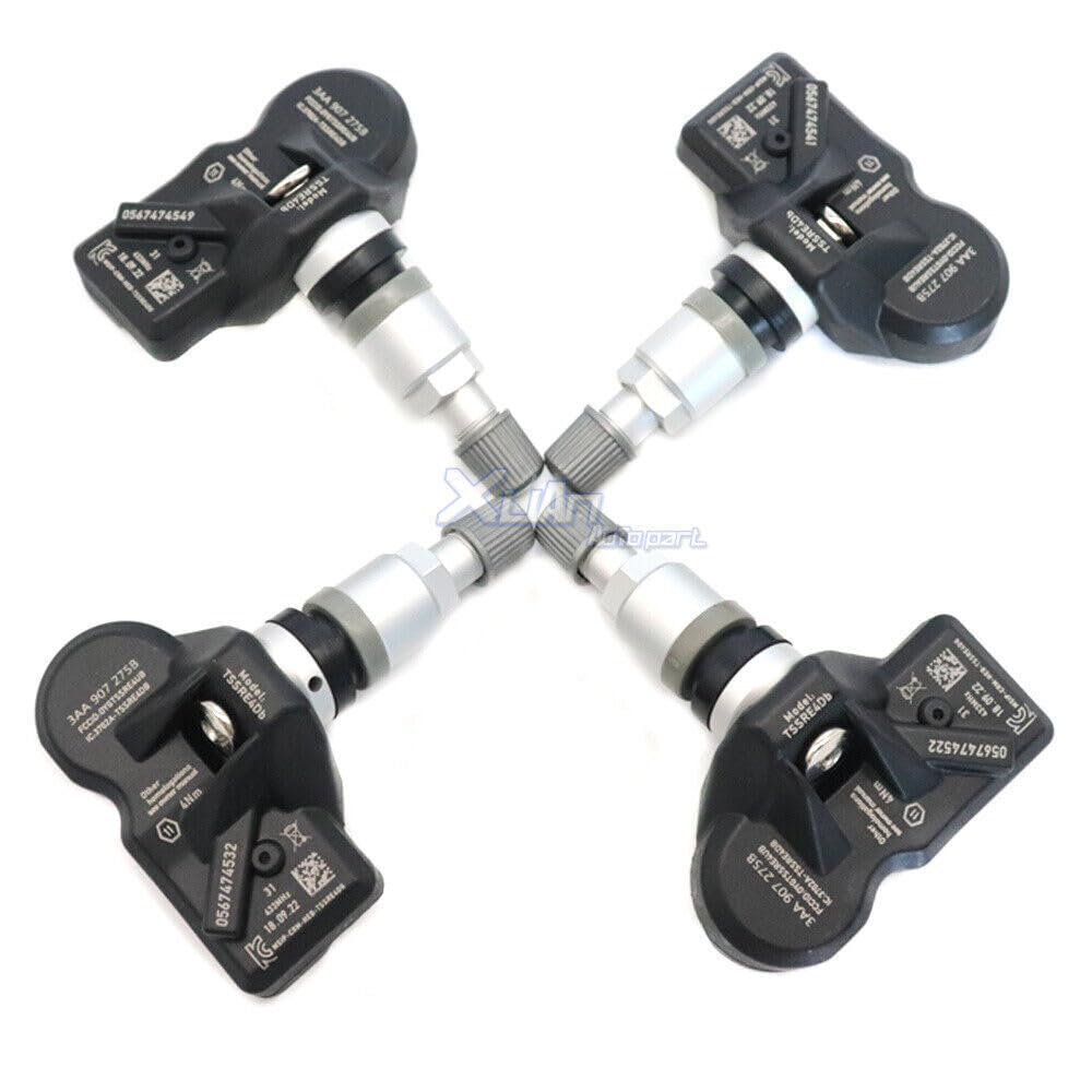 ya 3 8.24 baidi 4pcs TPMS tire Pressure Sensor 433MHz for VW CC 2012-17 for Tiguan 3AA907275F