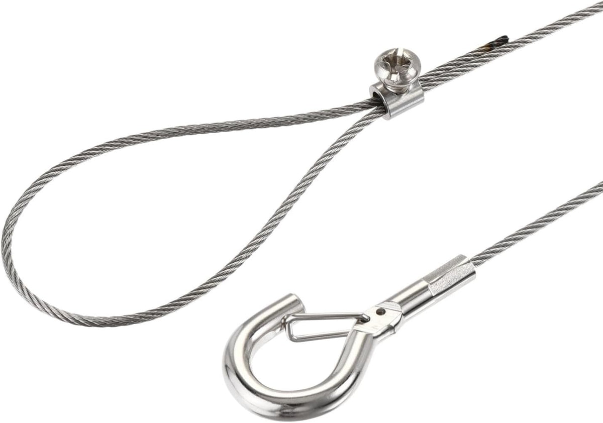 ya 26 10.21 baidi Picture Hanging Wire Kit, 2Set 1M Load 66 lbs, with Single Hole Fixing Screws