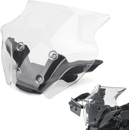 ya 2 8.15 Clear Wind Deflector Windshield Bracket Windscreen for Yamaha MT-09 MT09 2024