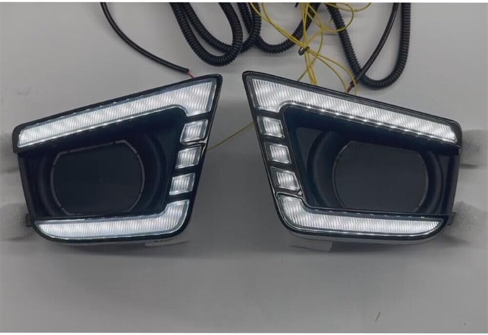 ya 4 8.10 1 Pair 12V LED Front Turn Signal Light Fog Lamps Fit for Toyota Tacoma 2012-2015