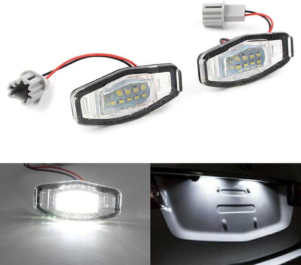ya 4 8.8 Error Free License Plate LED Light for Honda Accord Civic for Acura TSX TL Odyssey