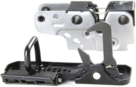 ya 11 9.14 baidiEngine Cover Hood Lock Upper & Lower Set for VW for Jetta for Golf GTI Rabbit Mk5