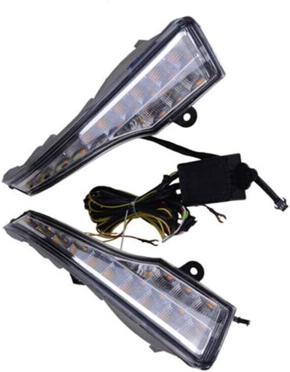 ya 10 9.16 zhengce Package fog light LED DRL daytime running light suitable for 2013-2015 for