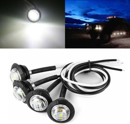 ya 13 9.15 baidi Built-in Turn Signal Lights Round Lamp Bulbs Replacement Parts Set Auto