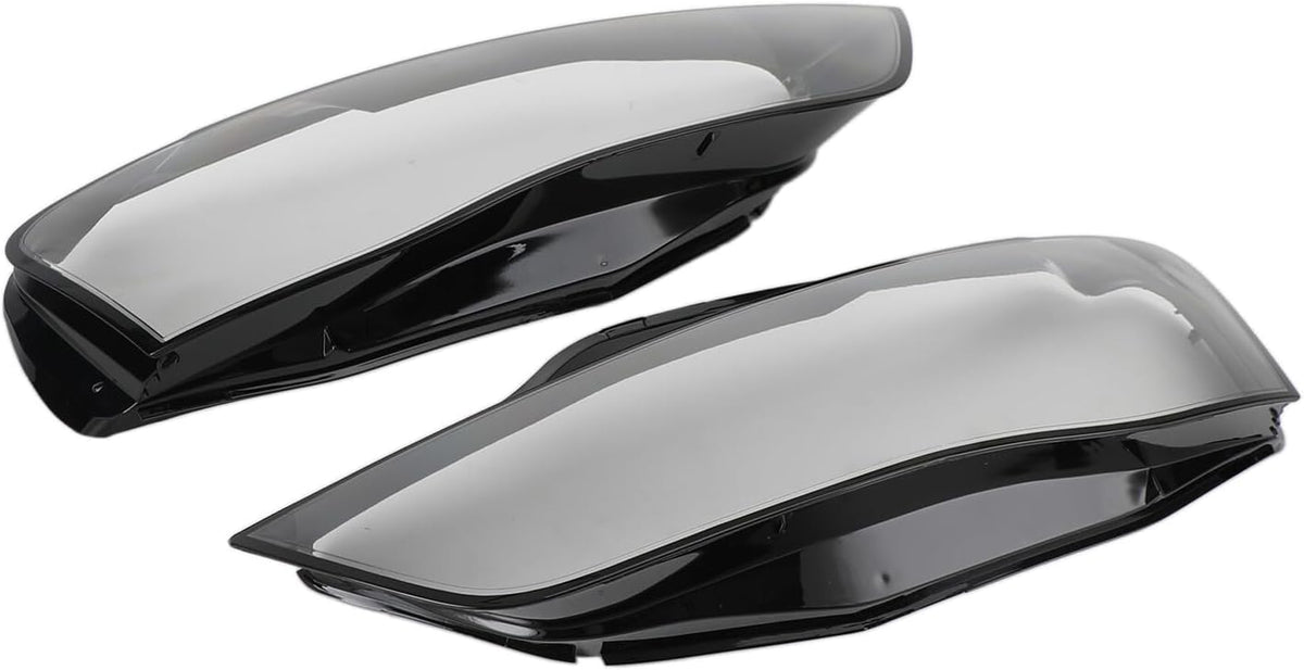 ya 10 9.16 zhengce Left +Right Headlight Lens Plastic Cover Shell for Audi A4 B8 Facelift 12-1