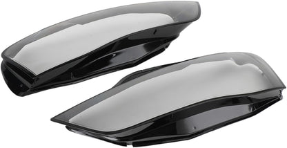 ya 10 9.16 zhengce Left +Right Headlight Lens Plastic Cover Shell for Audi A4 B8 Facelift 12-1