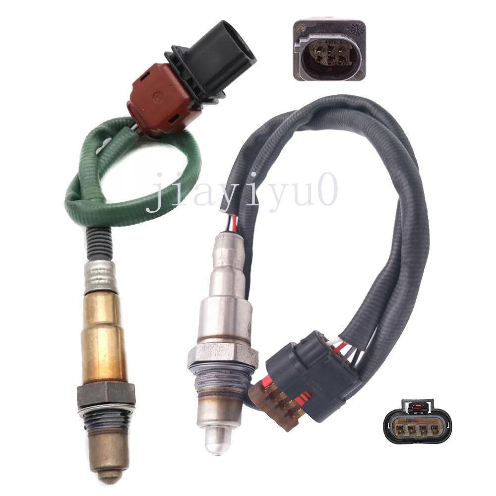 ya 4 8.8 2 Pack Oxygen O2 Sensor o2 1&2 for 2017-2019 for Lincoln MKC 2.0L 2.3L L4 Upper + Lower 