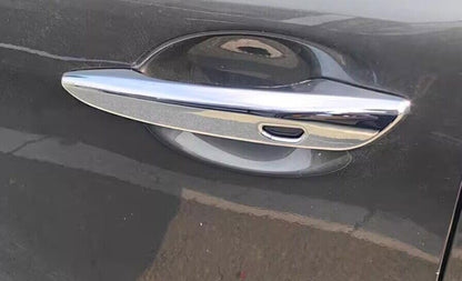 ya 5 8.10 for Mazda 3 Axela 2019-23 Chrome Style Side with for Smart Door Handle Cover Trim 4X
